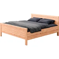 Priess Einzelbett PRIESS "Arnsberg", braun (astkernbuche), B:188cm L:208cm, Betten,