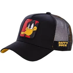 Capslab  Schirmmütze Looney Tunes Daffy Duck Cap  in Schwarz, Einheitsgrösse