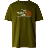 The North Face Rust 2 T-Shirt in Grün, Größe M