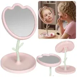 Sarcia.eu Standspiegel Standspiegel für den Schminktisch, Spiegel in Blumenform für Mädchen