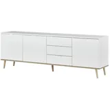 Finori Sideboard 200 x 68 x 40 cm weiß
