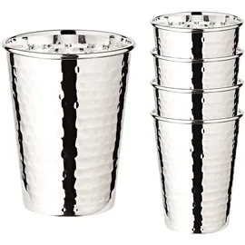 Edzard Mido Trinkbecher 0,25 l Silber 4 St.