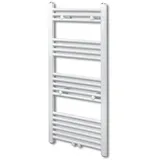 vidaXL Handtuchheizkörper Warmwasser Gerade 600x1160 mm