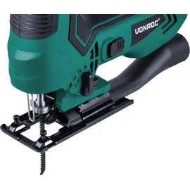 VONROC Stichsäge elektrisch 550W - Pendelhubstichsäge mit Staubabsaugung,