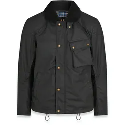 Belstaff Convoy Motorrad Textiljacke, schwarz, Größe 3XL für Männer