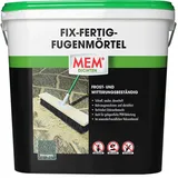 mem Fix-Fertig-Fugenmörtel, Witterungsbeständig, Anwendungsfertig, Gegen Unkrautbewuchs, Steingrau, 12,5 kg