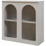 [en.casa] Trorhun Sideboard 80 x 80 x 30 cm Grau