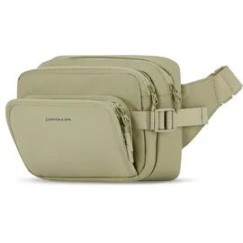 KAPTEN & SON Lisbon Crossbody Umhängetasche Leather Mint