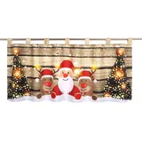 Delindo Lifestyle Lifestyle Christmas 45x120 cm, rot