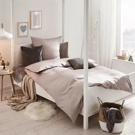 FLEURESSE Colours 009100 grau 135 x 200 cm + 80 x 80 cm