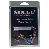 SHUBB - C2P Royale, Kapodaster für Gitarre mit Nylonsaiten, Paua