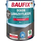 baufix Dekor-Langzeitlasur Anthrazitgrau 5 l