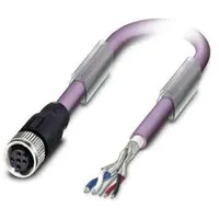 Phoenix Contact 1507489 Sensor-/Aktor-Datensteckverbinder, konfektioniert M12 Buchse, gerade 5.00