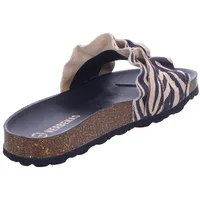 Verbenas Rocio Serraje Volante Zeb Pantolette Schwarz - 37 EU