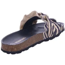 Verbenas Rocio Serraje Volante Zeb Pantolette Schwarz - 37 EU