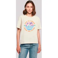 F4NT4STIC Ladies Everyday Tee Life Is A Beach Enjoy