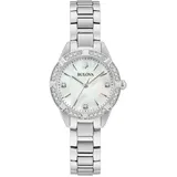 BULOVA Sutton Petite Silber 28 mm 96R253