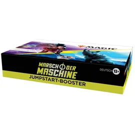 MAGIC: The Gathering Marsch der Maschine Jumpstart Booster Display (18 Packs, deutsch)