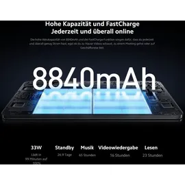 Xiaomi Pad 6 11.0'' 256 GB Wi-Fi gravity grey