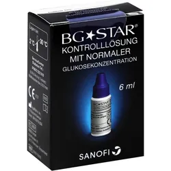 Bgstar Kontrolllösung Normal 6 ml