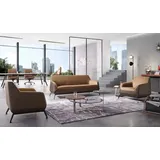 Xlmoebel Relaxsessel Cocktailsessel 1-Sitzer für Büro und Lounge-Einrichtung (1-St., Cocktailsessel 1-Sitzer), Made in Europa braun