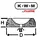 Selva KWM by FLUME KWM-Einpresslager Messing KL280, B 0,55-H 0,60-D 1,02 mm