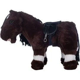 HKM Cuddle Pony Sattel Einheitsgröße Schwarz