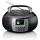 Lenco SCD-860BK - tragbares DAB+/FM-Radio mit Bluetooth CD-Player und großem LCD-Farbdisplay - schwarz
