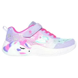 SKECHERS Unicorn Dreams Wishful Magic Turnschuhe Ohne Schnürsenkel Lavander / Pink 33