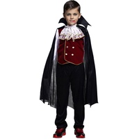 Gift Tower Kinder Vampirkostüm Jungen Karneval Fasching Kostüm Vampir Dracula Verkleidung (L)