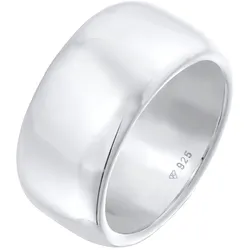 Elli PREMIUM Breit Schlicht Bandring Trend 925 Sterling Silber Ringe   Damen 
