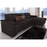 sit&more Ecksofa »Ascara«, schwarz