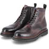 kaerlek Herren Winterboots Braun Glattleder 42