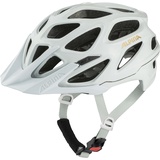 - Leichter, Optimal Belüfteter & Anpassbarer Fahrradhelm Mit Antibakteriellen Polstern Für Erwachsene, white-prosecco gloss, 52-57 cm