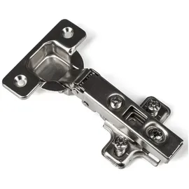 SO-Tech - Topfband T45 / 110° Eckanschlag (voll aufliegend) mit Kreuzplatte Möbelscharnier Schrankscharnier