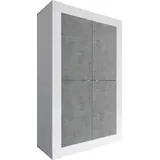 INOSIGN Highboard »Basic Höhe 162 cm, Breite 102 cm, Kommode 4 Türen, Hochkommode«, Metallgriff, moderne Rahmenoptik, viel Stauraum, Farbauswahl
