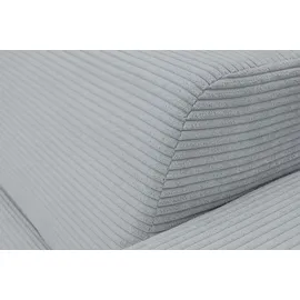 werk2 Sofa WERK2 "Zeus 3-Sitzer, B/T: 256/105 cm, Big-Sofa, modern & bequem", grau, B:256cm H:70cm T:105cm, 90% Polyester, 10% Nylon, Sofas, 2-Sitzer-Sofa, Curvy Trend 3-Sitzer mit urbaner Optik