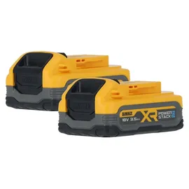 DeWalt Powerstack Akku 18 V 3,5 Ah 2 Stk