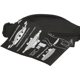 adidas Unisex Running BELT Black, One size