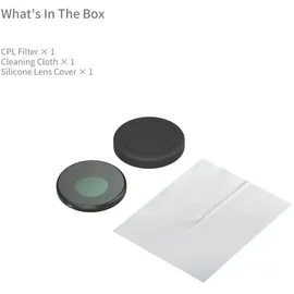 SmallRig Filter schwarz/transparent für DJI Osmo Action 6