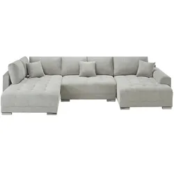 Wohnlandschaft  Lemmon ¦ grau ¦ Maße (cm): B: 356 H: 85 T: 218.0
