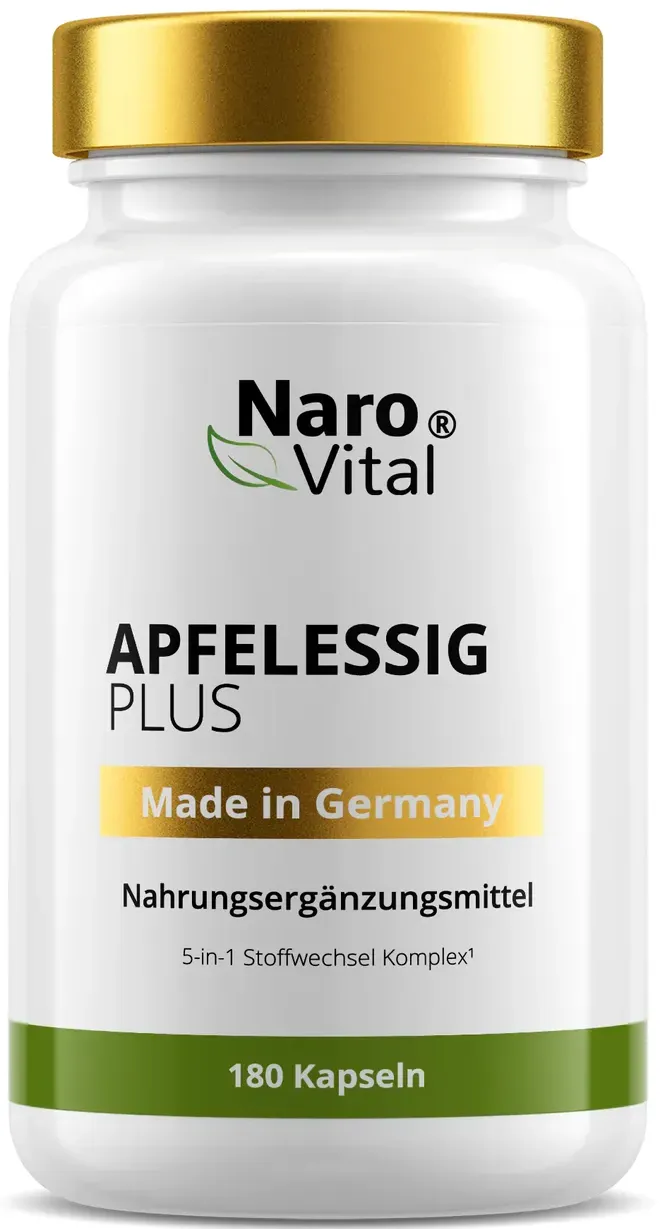 NaroVital Apfelessig Plus – Für Blutzucker & Stoffwechselbalance