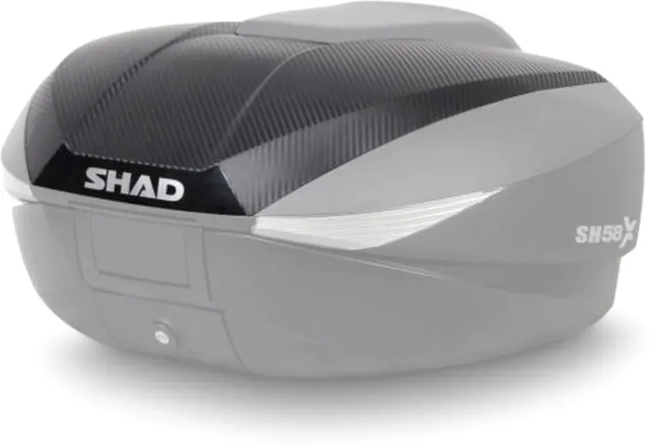 Shad SH58X, couverture - Carbone