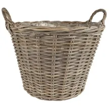 ib laursen Rattan Korb, in braun | Gr.: L: