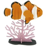 Fridolin 3D Papiermodell - Clownfisch