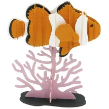 Fridolin 3D Papiermodell - Clownfisch