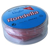 Läufer 50543 Rondella Gummiringe Nr. 10, Durchmesser 65 mm, 25g Runddose, rot, besonders langlebig