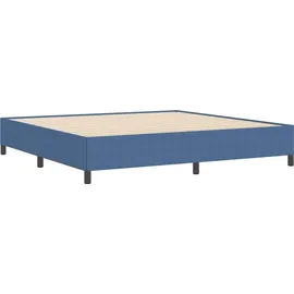 vidaXL Boxspringbett 200 x 200 cm Blau