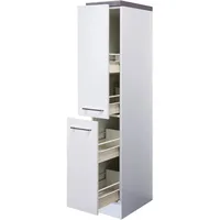 Flex-Well Apothekerschrank Kopenhagen 30 x 162 x 60 cm Weiß