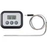 IKEA FANTAST Fleischthermometer/Küchenwecker digital schwarz